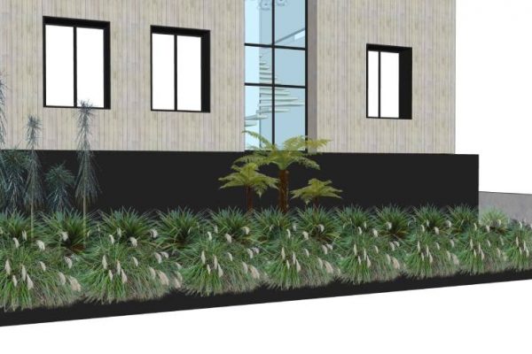 3d landscape planting