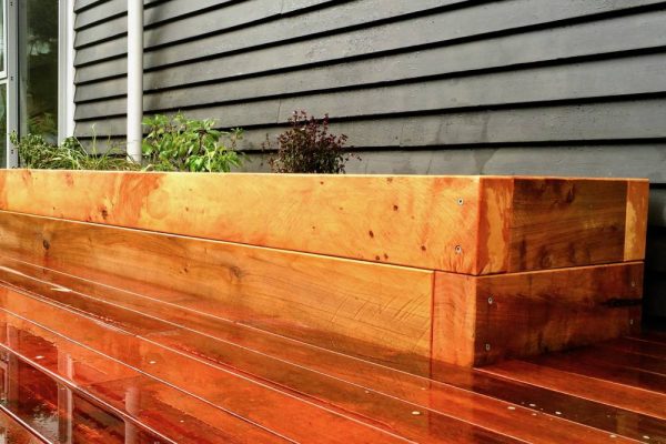 deck raised garden bed