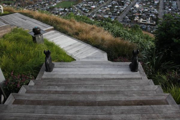 deck steps boardwalk